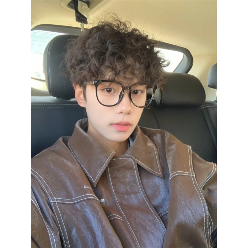 现货不缺货2026新款假两件皮衣宽松外套1209-1-JK17-P108,男装皮衣,星座1209-1
