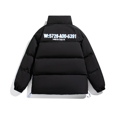 秋冬新款男百搭棉衣白底平铺M068B-P90控148，男装棉衣，星座717