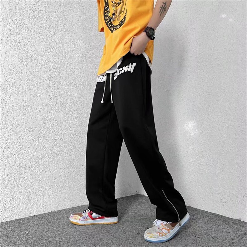 男春季潮流时尚休闲长裤毛巾绣休闲裤D0017P30,男装休闲裤,星座1116-2
