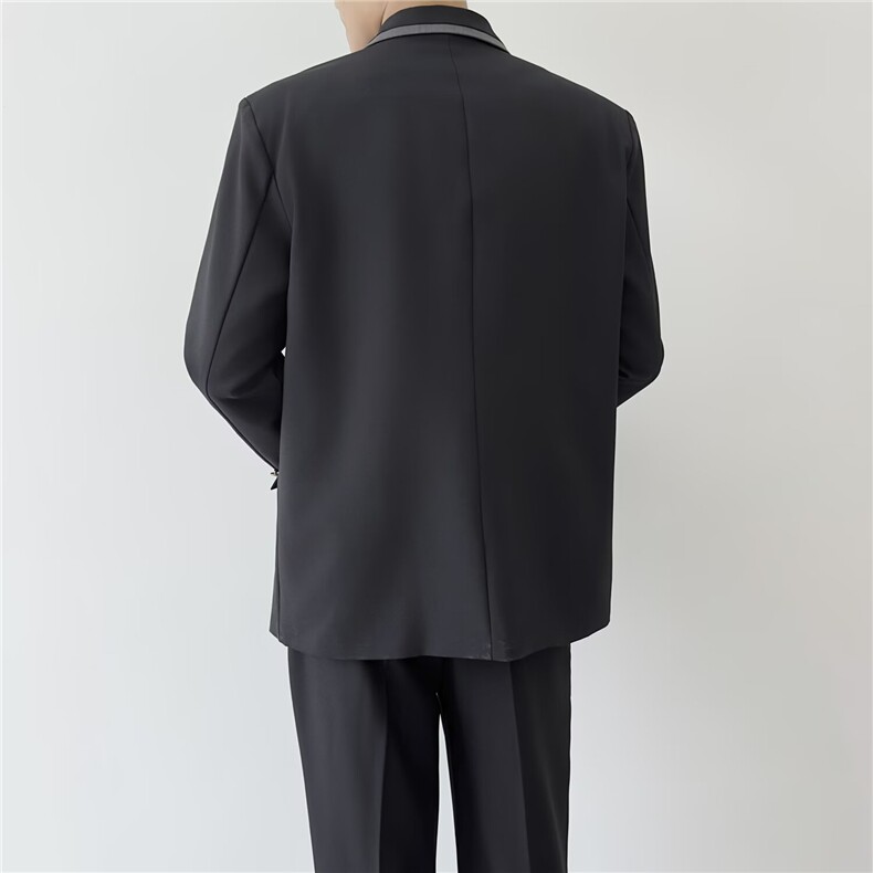 日系学院风三粒扣西服jk西装外套学生班服,男装西服套装,星座410-6（原星座1304-1）