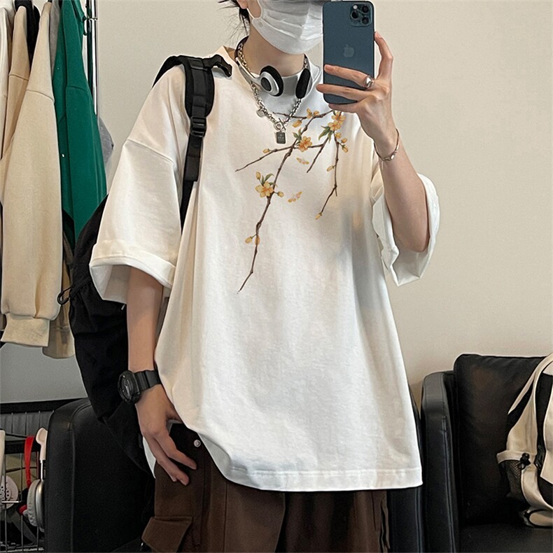 得物直播品质220克纯棉精梳xz605-dcm184-特批20控38,男装T恤,星座605(原A050)