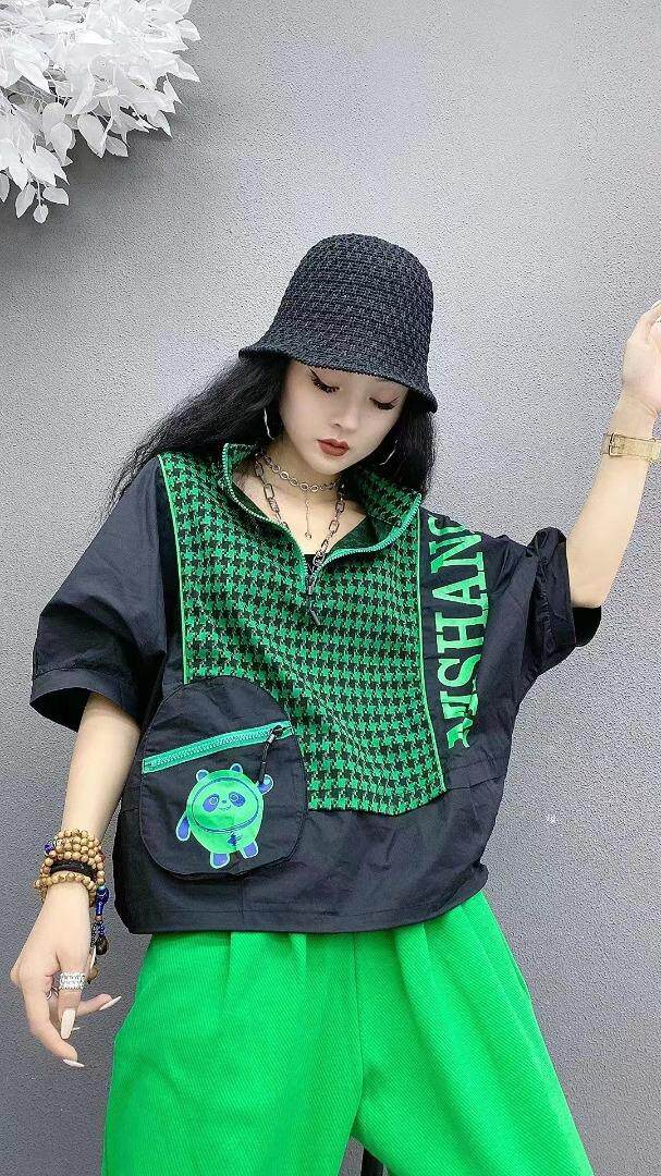 欧货撞色冰墩墩小衫，其它，依依莱客