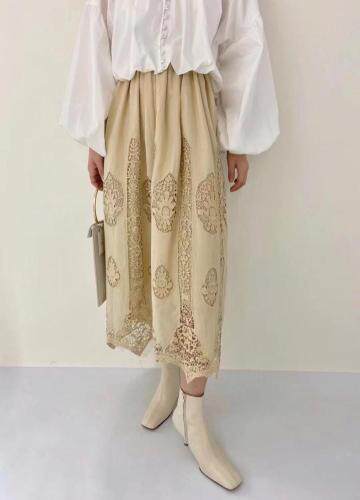 春季新款镂空蕾丝裙，女装，绝对七点VIP