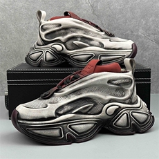 A1109-P285复古做旧男鞋春季新款厚底增高潮流擦色运动鞋老爹鞋男，男鞋休闲鞋，星座1407-6