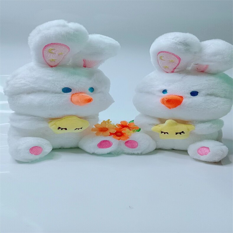 雪人兔（十个起售），泽弘毛绒玩具