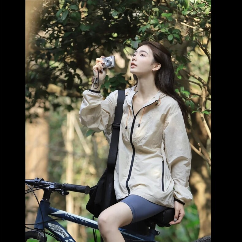 2025防晒夏季新款防晒衣女款开衫透气紫外线薄款外套时尚户外防晒图片