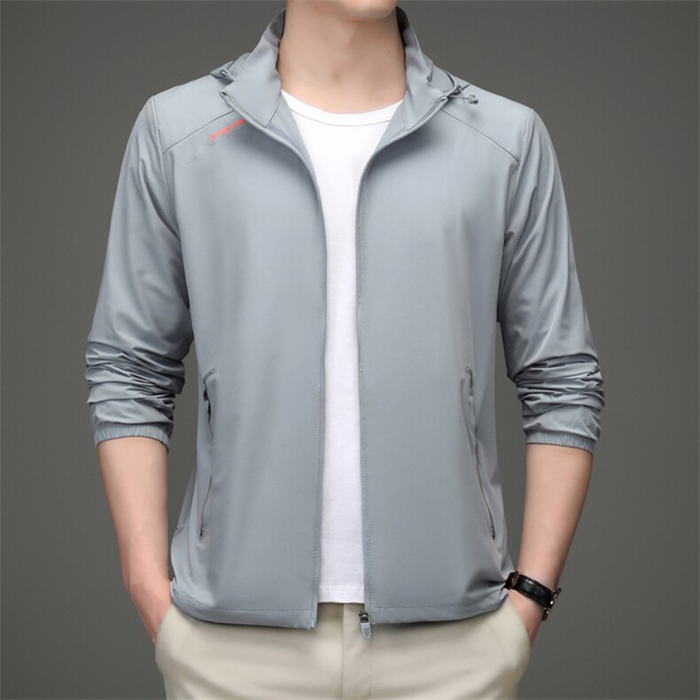 DYFA509钱塘2020-3夏季新款男士长袖连帽休闲夹克外套P85,男装夹克,钱塘207-3
