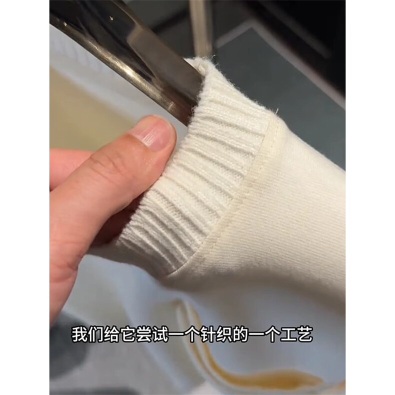 WY866-P55秋季新款潮牌纯色圆领卫衣男美式复古高级宽松百搭,男装卫衣,星座215-1