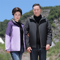 2026新款冲锋衣女三合一可拆卸户外防水防风情侣外套男进藏登山服，男装夹克，电商B212（原钱塘6029）