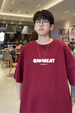 230g重磅纯棉!夏季短袖t恤男半袖男NT195-特P19控38，男装T恤，电商B367