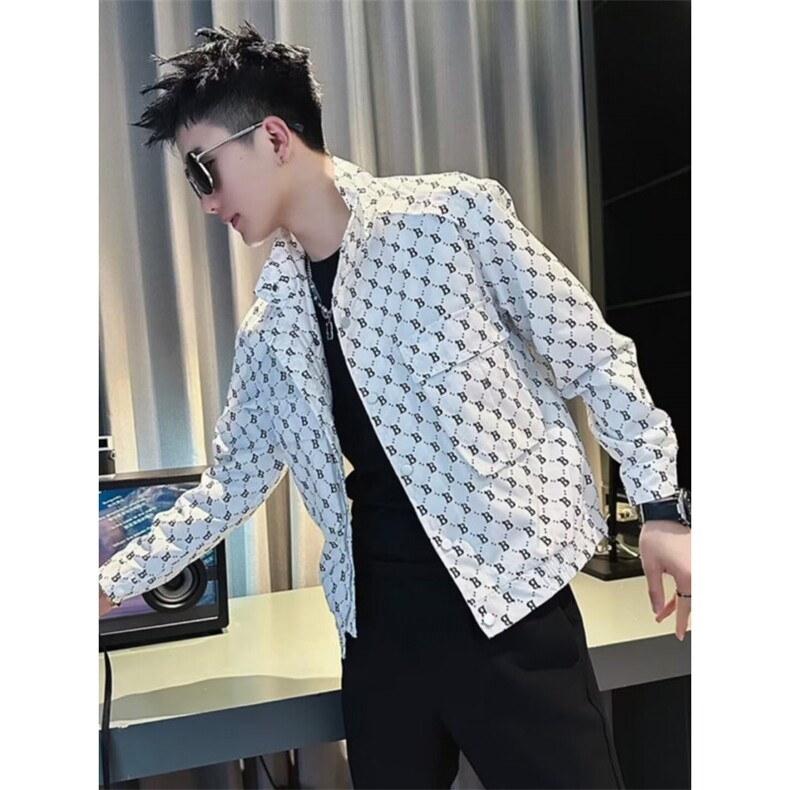 2026年秋装新款抖音男士商务小西服韩版修身百搭款,男装夹克,星座218-1（原230）