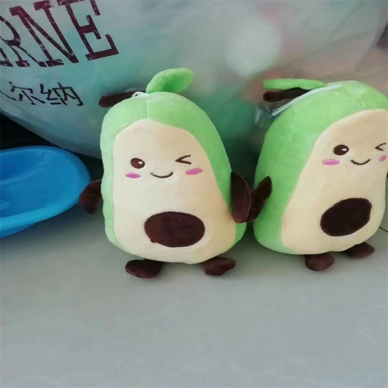 牛油果十个起订，王子良毛绒玩具