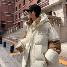 1506-1/M53101/P69潮牌冬季新款连帽棉服男防寒面包服情侣外套，男装棉衣，星座1506-1