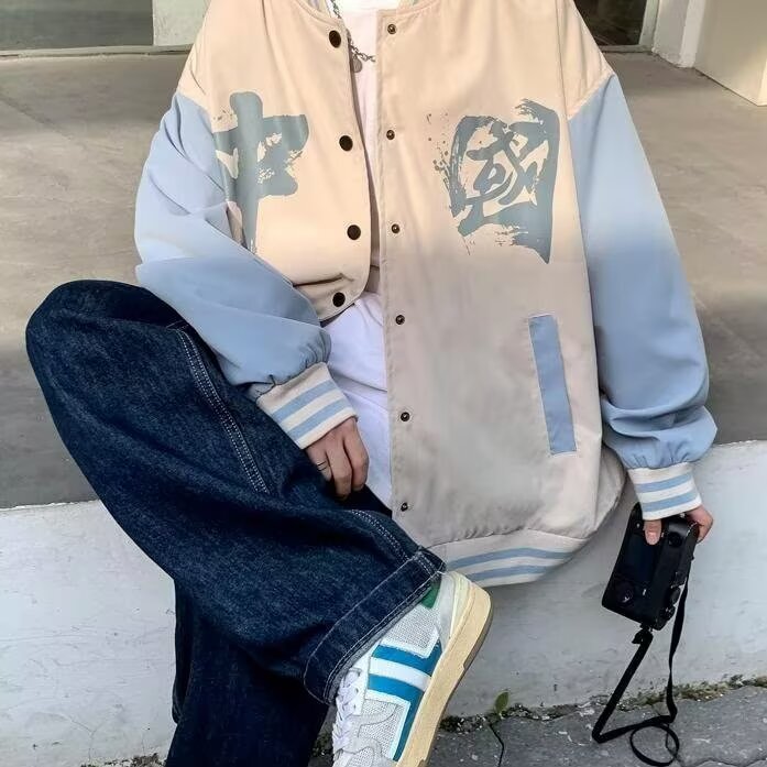 416-P45女童春秋款外套2025新款洋气女孩儿童夹克秋款棒球服,男装夹克,电商B323A