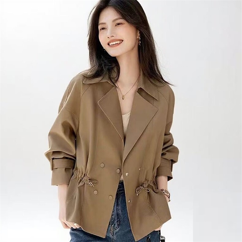 （现货）新款百搭短款外套女,女装短外套,韩蔻秀