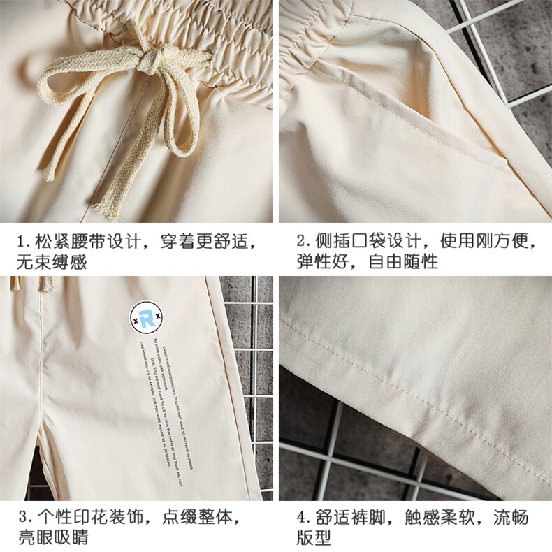 DK39168-P15港风休闲短裤男士大码运动五分裤男中裤男马裤网格,男装休闲裤,电商A040A