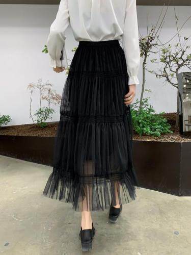 2021春季网纱半裙，女装半身裙，曼希野