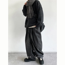 有货203-6F5122P48特日系复古基础款毛衣学院风打底针织衫，男装T恤，星座203-6(原电商259)