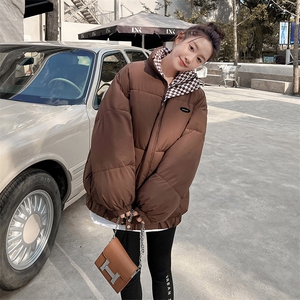 时尚短款立领棉服面包服格子内衬设计感棉衣C270-P95，男装棉衣，星座911-2(原星座613-2）