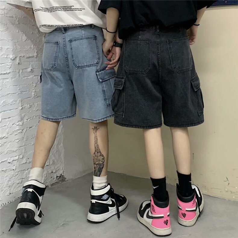 潮流时尚夏季牛仔短裤工装裤K7033P38,男装牛仔裤,星座1116-2
