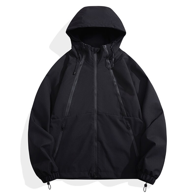 Cityboy情侣时尚连帽冲锋衣外套夹克团体班服,男装夹克,星座301D-5(原星座1415）