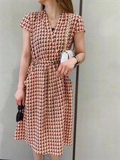 【夏季新款】高档次仿连衣裙，女装连衣裙，梦中秋月