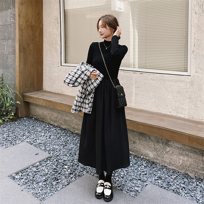 现货25春季新款香风连衣裙+短外套P155K238-6123,女装套装/套裙,2C210