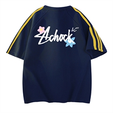 藏青拼黄织带