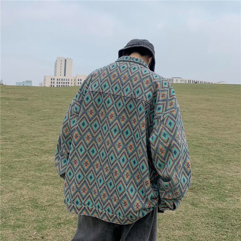 秋季青春流行男夹克文艺潮外套W038P65,男装夹克,星座1116-2