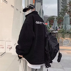 秋冬男装羊羔毛加厚外套冬装男装休闲时尚，女装短外套，星座512-6