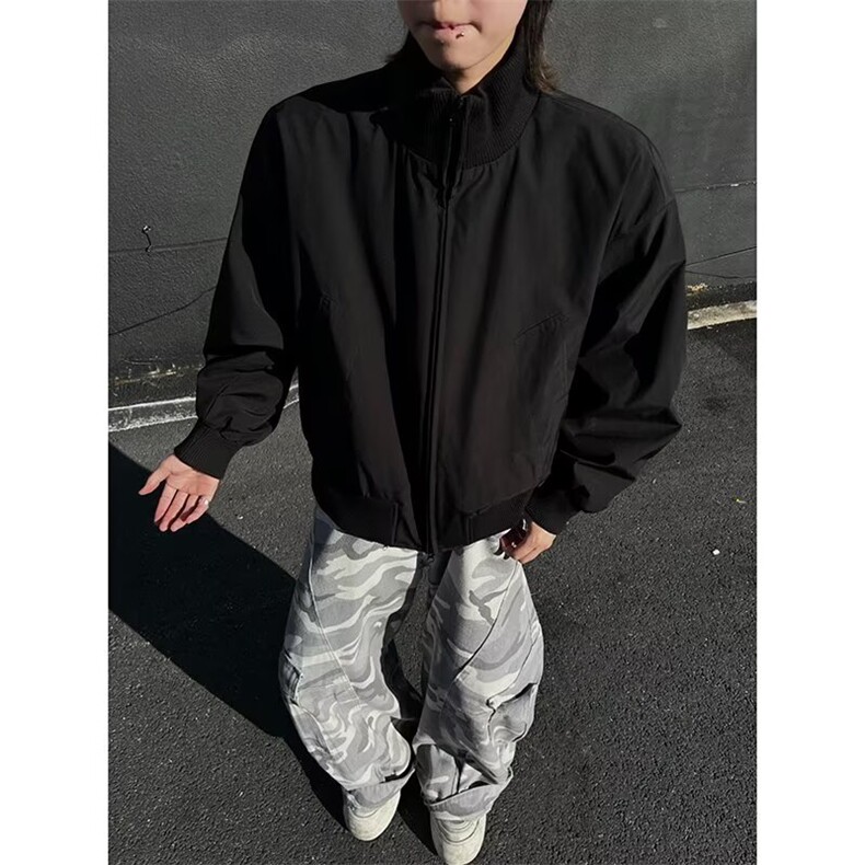 W10600-P53网图现货美式飞行夹克高级感外套棒球服,男装夹克,星座1608