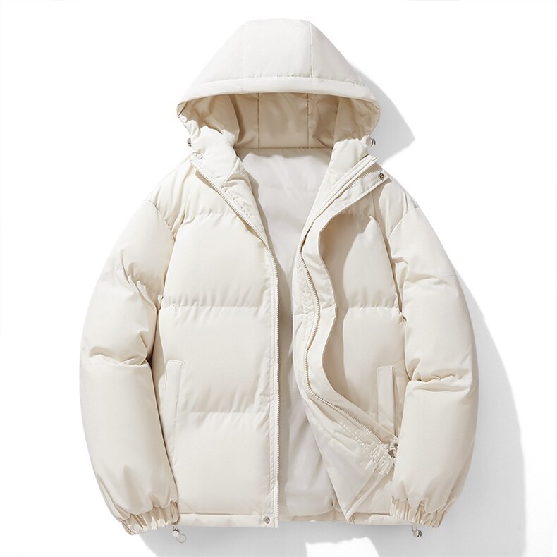 冬装连帽加厚松紧抽绳棉衣棉服男女宽松巨厚实保暖袄子TT902P82,男装棉衣,星座1013-5