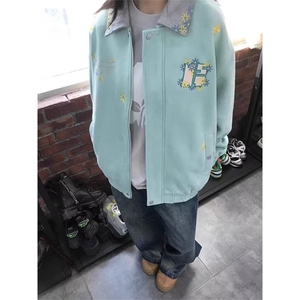 水泥色修身牛仔裤男款美式高街vibe风裤子cleanfit窄版直筒微喇裤图片