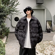 新款棉衣男冬季棉袄外套韩版潮流面包服W367P105，男装棉衣，星座1116-2