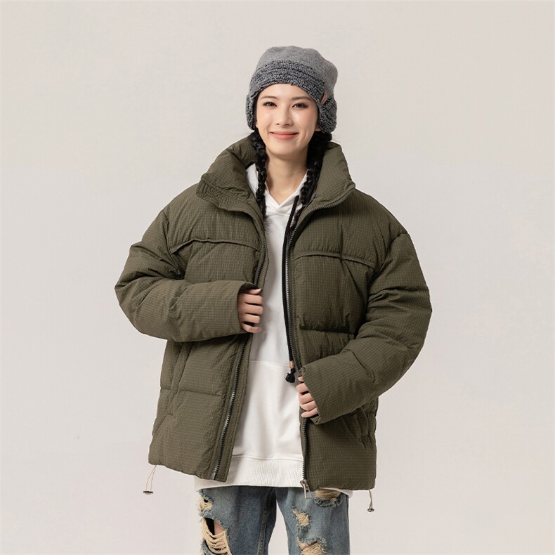 新标90白鸭绒简约休闲立领外套纯色加厚羽绒服ESY0212-P210,男装羽绒服,电商B306