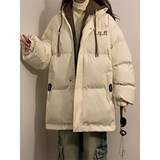 2025冬季宽松/连帽休闲外套潮加厚棉衣XZ102B-1M8008-P125，男装棉衣，星座102B-1
