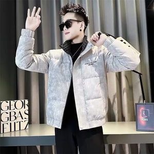 精神小伙棉衣男士修身潮牌新款冬季时尚棉服痞帅外套TTH62 P89图片