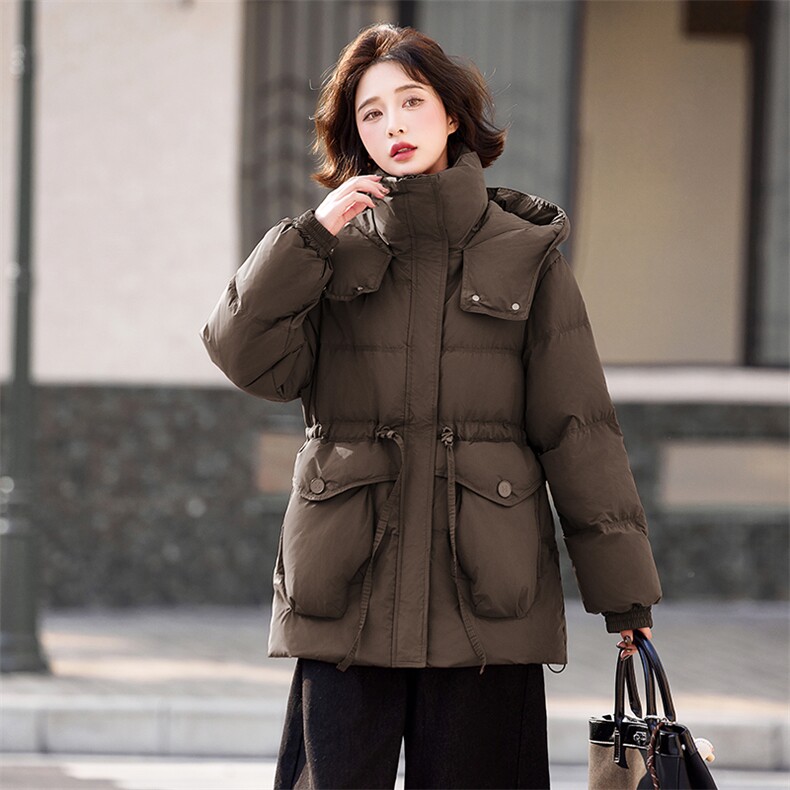 2024冬季新款时尚潮流女装羽绒服修身显瘦保暖外套,女装羽绒服,姿萝菲