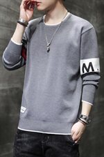 毛衣男士潮流情侣装线衣针织衫秋装上衣2020冬季新款DF117T，男装针织衫/毛衣，电商A102