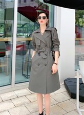 风衣，女装风衣，可可锐丽