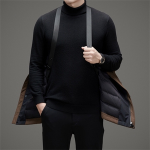 DAJ2387钱塘2020-2冬季信赖百搭时尚休闲中年男士羽绒服P300图片