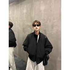 现货【网图】黑色卡其色杭州货飞行夹克短款立领棉服MY04-P90，男装棉衣，电商A466