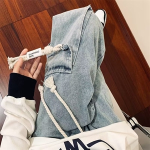 美式牛仔裤男款秋季长裤潮 N7001 P46图片