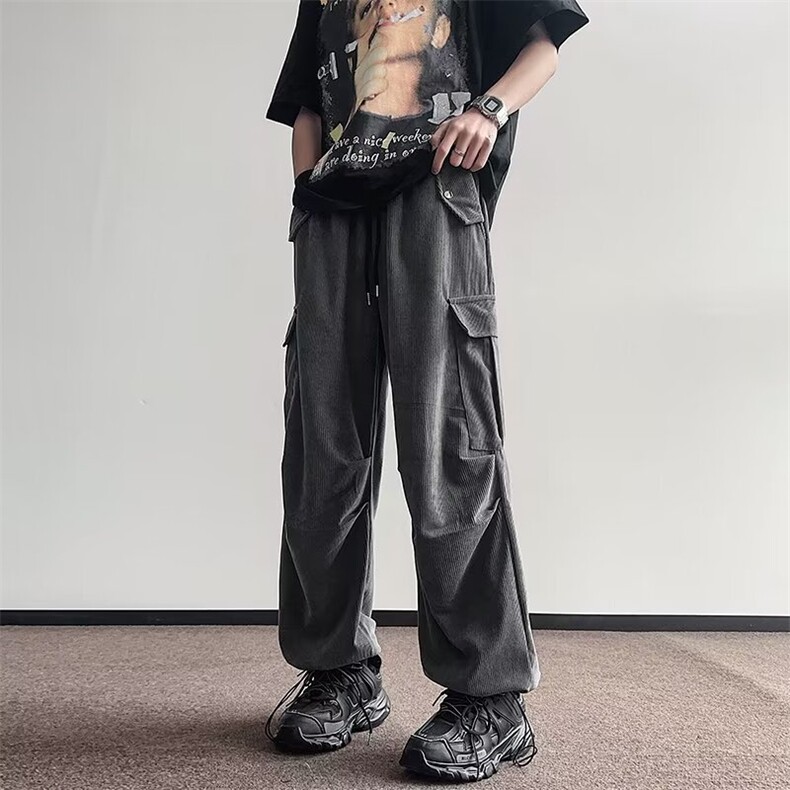 男新款青少年时尚灯芯绒休闲裤A881P46,男装休闲裤,星座1116-2