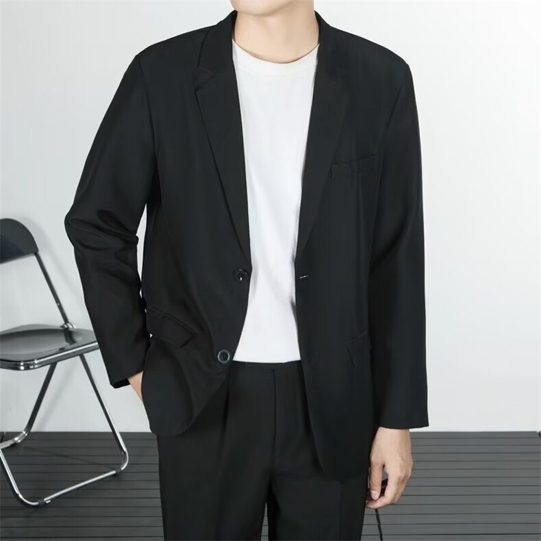 西装男外套休闲西服套装男宽松韩版帅气痞帅潮轻熟小西装Y70/P60,男装西服套装,星座506