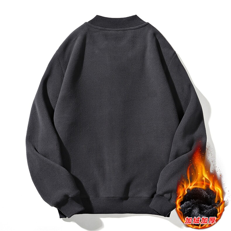 冬季现货打底摇粒绒棉衣服外套时尚开衫861加绒,男装T恤,星座1816-1（原1210-1）