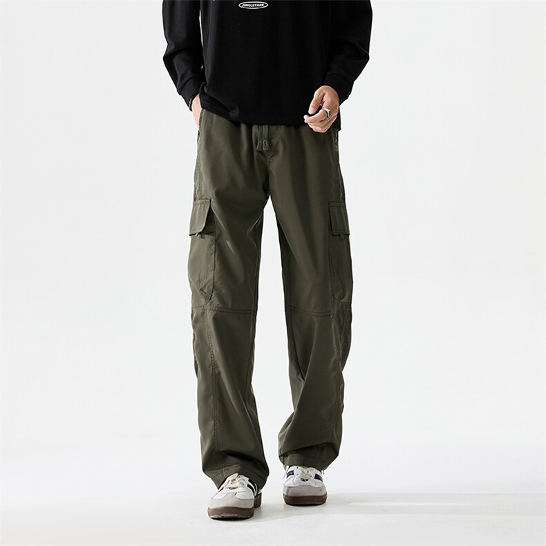 秋季新款机能户外防水工装大口袋宽松冲锋裤B315-K811-特p35控68,男装工装外套,电商B315