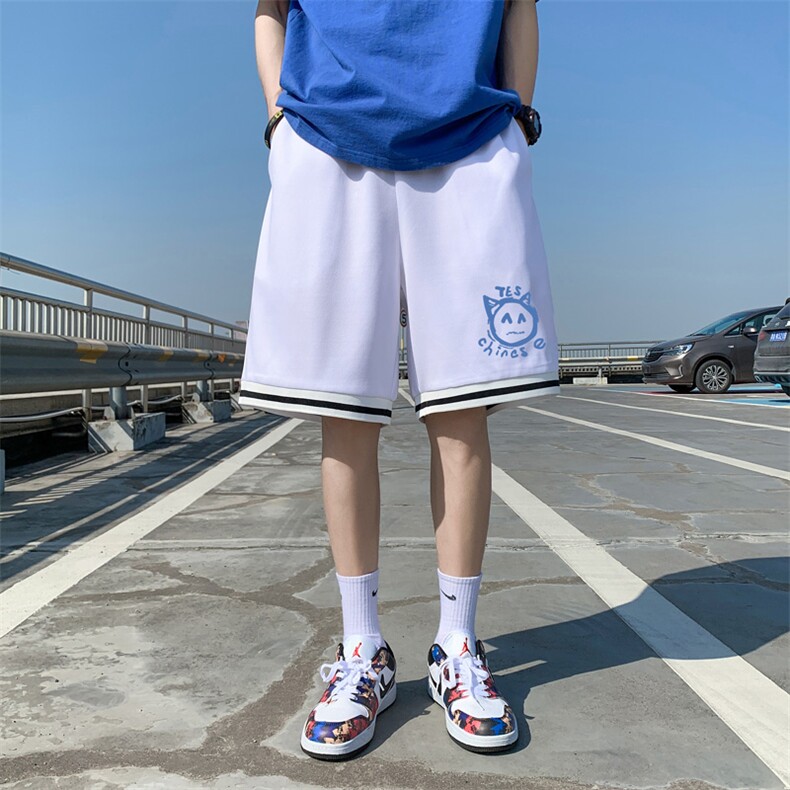 ！2023夏季新款男士冰丝短裤宽松运动中裤DK505P25，男装休闲裤，电商B220