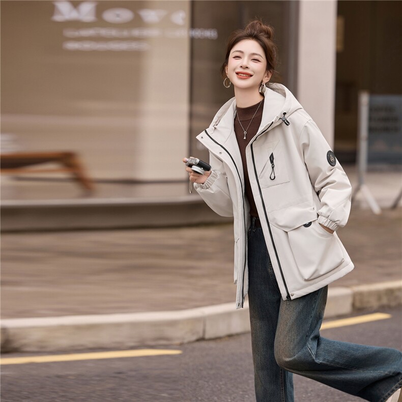 2025年流行时尚简约派克服冬季,女装棉衣/棉服,涵亦佰惠