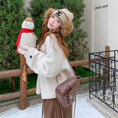 25冬新品皮毛一体外套YY1-P195-K298，女装棉衣/棉服，2C305